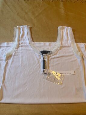 Giordano Ladies White Girls' Tank Top